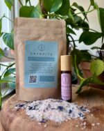 Pause Ritual Set | Pulse Point Roll On and 70g Pack of Bath Salts - Image 6