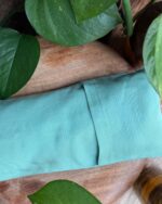 Sage Weighted Eye Pillow with Dried Lavender for Rest & Relaxation - Image 3