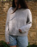 Cloud Stitch Jumper In Grey - Image 10