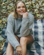 Cloud Stitch Jumper In Grey - Image 5