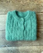 Pointelle Knit Vest In Pistachio Green - Pre-Order - Image 6