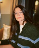 Stripe Cardigan In Ivy Green - Image 4