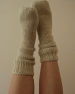 Cotswold Wool Socks in Cream