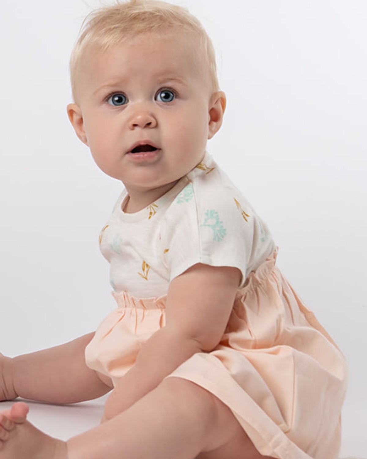 Coral Dress – Iris Coral Dress - Image 1