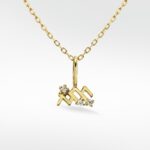 Aquarius Gold Pendant