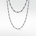 Blue Dahlia Necklace