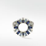 Blue Dahlia Ring