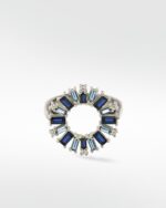 Blue Dahlia Ring