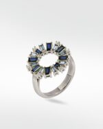 Blue Dahlia Ring - Image 2