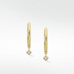Daydreamer Diamond Hoops (8mm)