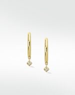 Daydreamer Diamond Hoops (8mm)
