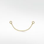 Delicate Double-Loop Gold Chain