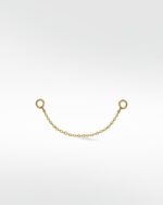 Delicate Double-Loop Gold Chain