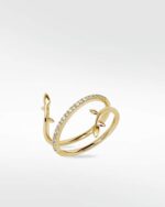 Diamond Triple Wrap Ring