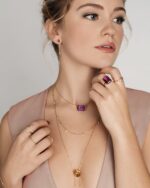 Diamond Triple Wrap Ring - Image 5