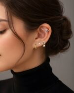 Evil Eye with Single Diamond Drop (Protection) - Image 6