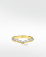 Horizon Wishbone Diamond Ring