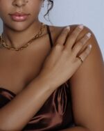 Horizon Wishbone Diamond Ring - Image 3