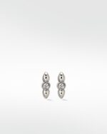 Iris Petal Silver Studs