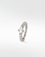 Modernist Kite Diamond Hoop