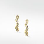 Night Wanderer Gold Hoop Earrings