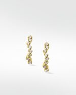 Night Wanderer Gold Hoop Earrings