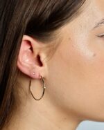 Odyssey Gold Hoops - Image 2