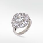 Otherworldly White Ring