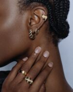 Palm Formed Diamond Ring - Image 2