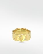 Palm Formed Statement Diamond Ring