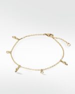 Passionflower Gold Bracelet