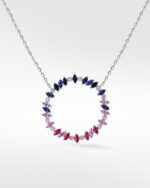 Rainbow Veto Scarlet Necklace