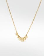 Shimmer Diamond Charm Necklace - Image 3