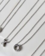 Silver Alphabet Necklace