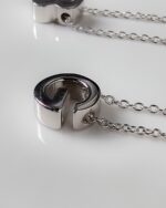 Silver Alphabet Necklace - Image 2