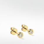 Simple Statement Gold Studs
