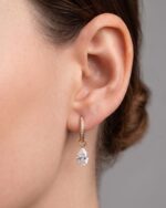 The Floating Pear Diamond Charm - Image 2