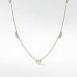 The Triple Floating Diamond Necklace