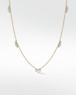 The Triple Floating Diamond Necklace