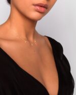 Tri-Star Gold Necklace - Image 3