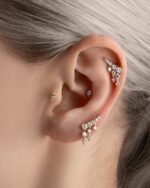 Twilight Double Sparkle Earring - Image 2