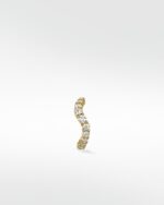 Wavy Diamond Hoop - Image 3