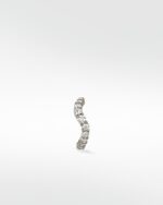 Wavy Diamond Hoop - Image 2