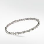 White Lightning Tennis Bracelet