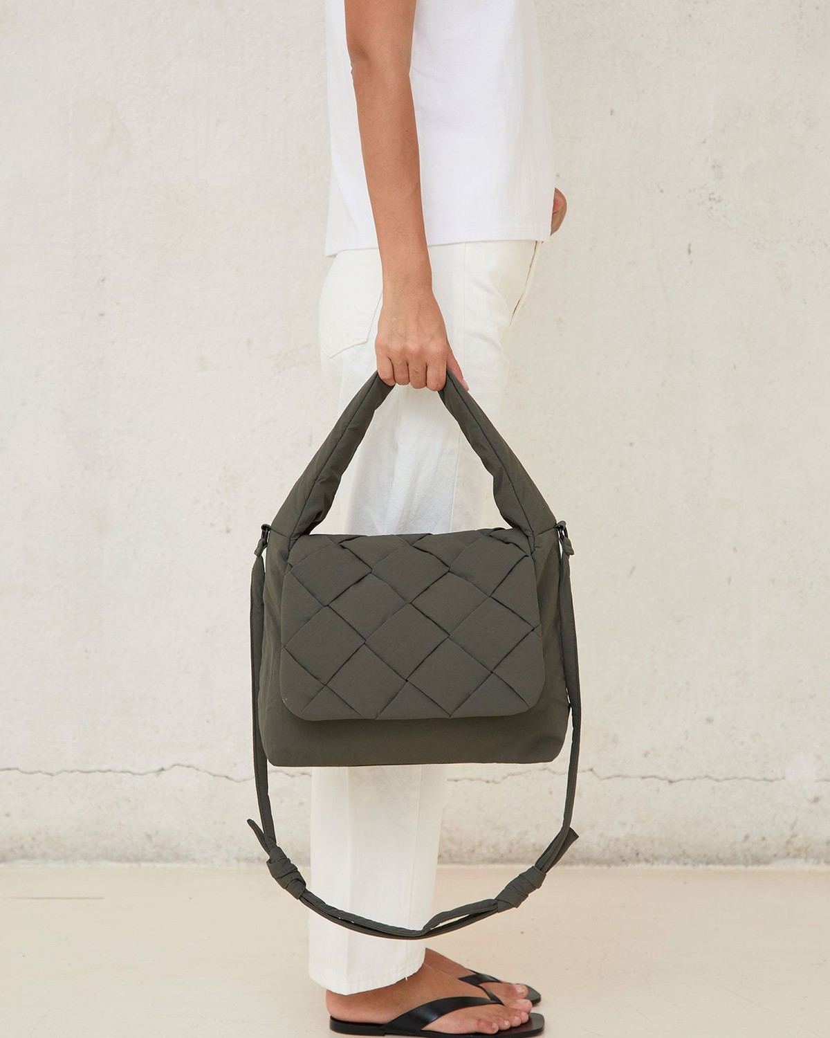Ani Bag Braided Moss – Iris Ani Bag Braided Moss - Image 1