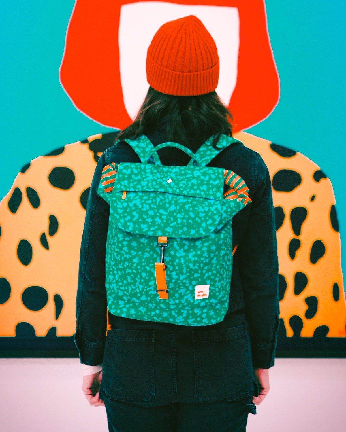 Kaut Backpack by Coco Davez – Iris Kaut Backpack by Coco Davez - Image 1
