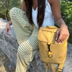 Kaut Mini Backpack Mustard