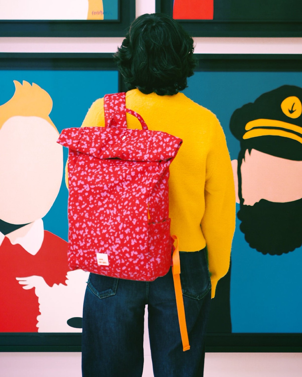 Roll Backpack by Coco Davez – Iris Roll Backpack by Coco Davez - Image 1