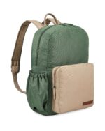 The Ain Backpack in Green and Cream - Image 8