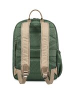 The Ain Backpack in Green and Cream - Image 5
